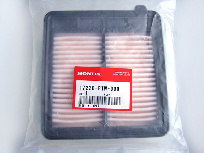 Как выглядит упаковка оригинального воздушного фильтра Honda